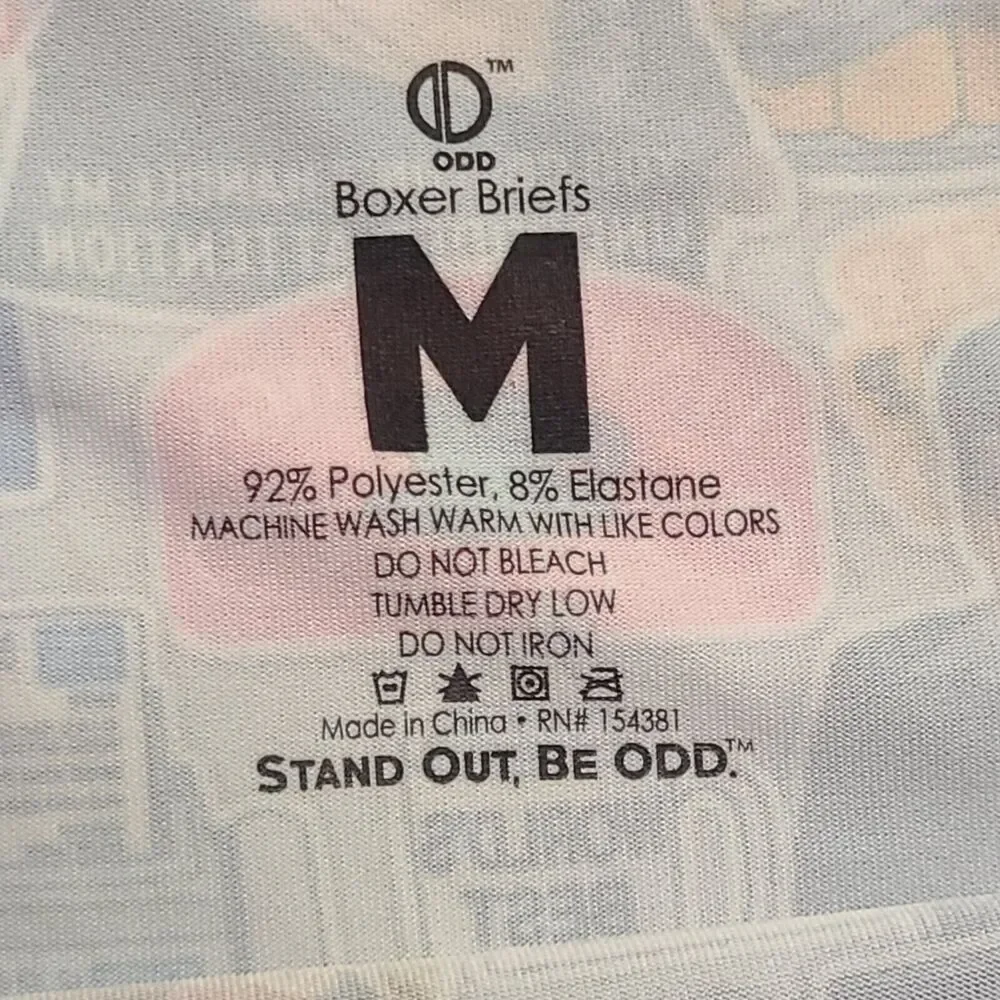 Odd Sox Boxer Briefs Mens Medium The Office Funny Graphic Print Dunder Mifflin - Picture 9 of 12